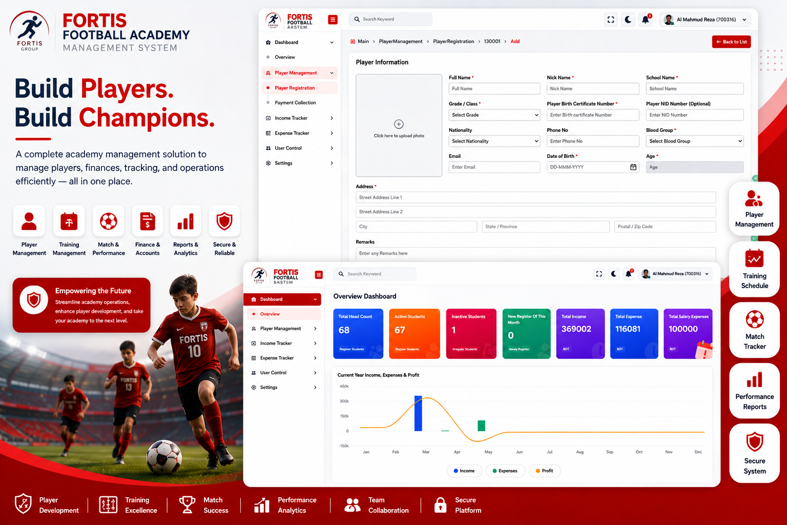 Football Academy Management